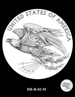 2015 High Relief Silver Medal Candidate Design, HR-R-02-M