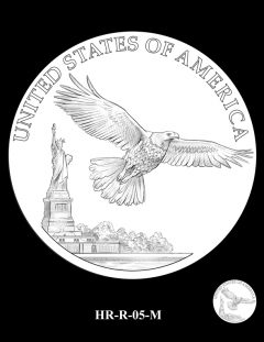 2015 High Relief Silver Medal Candidate Design, HR-R-05-M