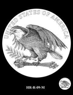 2015 High Relief Silver Medal Candidate Design, HR-R-09-M