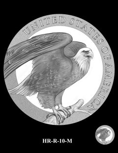 2015 High Relief Silver Medal Candidate Design, HR-R-10-M