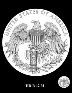 2015 High Relief Silver Medal Candidate Design, HR-R-12-M