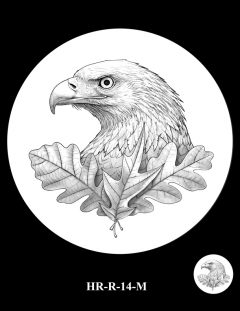 2015 High Relief Silver Medal Candidate Design, HR-R-14-M