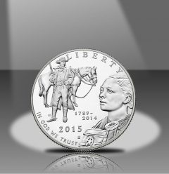 2015-S Proof US Marshals Service 225th Anniversary Clad Half-Dollar Obverse