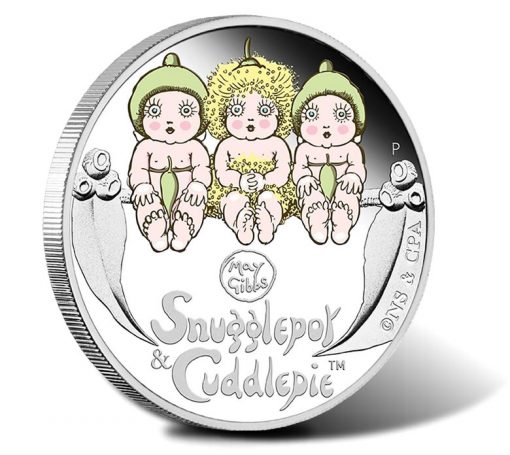 2015 Snugglepot and Cuddlepie Silver Proof Coin