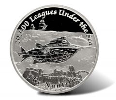2015 $1 Nautilus 1 Oz Silver Proof Coin