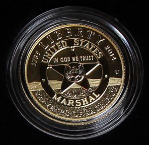 2015-W $5 Marshals Gold Proof Coin