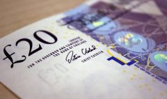 Cleland Signed £20 note