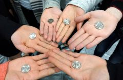 Homestead Quarters in hands of schoolchildren
