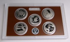 Photo of clad 2015 America the Beautiful Quarters Proof Set