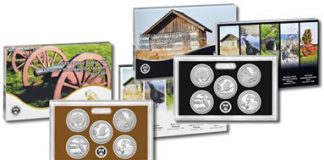 US Mint Sales: Sets and Quarter Products Stronger Proof Clad and Silver 2015 America the Beautiful Quarter Sets