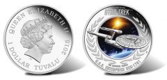 U.S.S. Enterprise NCC-1701 2015 1oz Silver Proof Coin