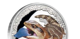 2015 Australian Coin Releases for March 2015 $1 Blue Tongue Lizard 1 Oz Silver Proof Coin