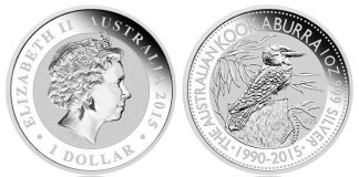 2015 Kookaburra 1 Oz Silver Bullion Coin Sells Out 2015 Australian Kookaburra 1 Oz Silver Bullion Coin