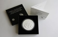 2015-P Homestead 5 Oz Silver Uncirculated Coin, Case and Certificate