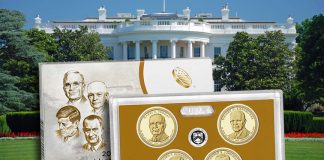 2015 Presidential $1 Coins in Proof Set 2015 Presidential $1 Coin Proof Set