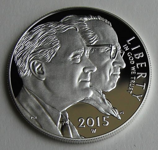 2015-W Proof March of Dimes Silver Dollar - Obverse
