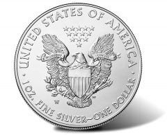 2015-W Uncirculated American Silver Eagle, Reverse
