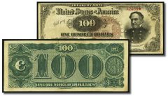 $100 1890 Watermelon Note