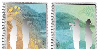 2015 Australian Coin Releases for April 2015 ANZAC Rectangular Silver Coins