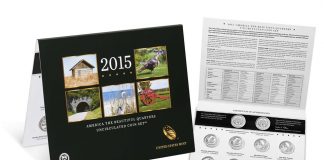 2015 ATB Quarters Uncirculated Set Includes 10 Coins for $12.95 2015 America the Beautiful Quarters Uncirculated Coin Set