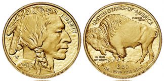 New US & World Coins; Popular News 2015 Proof American Gold Buffalo