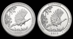 2015 Proof and Uncirculated Kisatchie National Forest Quarters