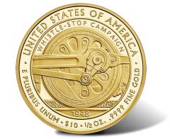 2015-W $10 Proof Bess Truman First Spouse Gold Coin - Reverse