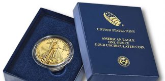 US Mint Gold Coin and 2015 Unc. Gold Eagle Prices 2015-W Uncirculated American Gold Eagle and Case