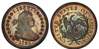 D. Brent Pogue Collection, Part I, Realizes Over $25M 1796 Draped Bust Quarter