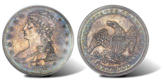 Heritage to Offer Eugene H. Gardner Collection Part III on May 12 1838-O Eliasberg Reeded Edge half-dollar
