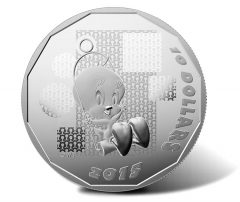 2015 $10 I Tawt I Taw a Putty Tat Silver Coin