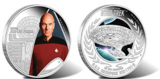 Star Trek The Next Generation Coins Launch 2015 Star Trek Next Generation Coins
