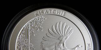 US Mint Sales: Kisatchie 5 Oz Coin Debut and Sellout Photo of 2015-P Kisatchie Five Ounce Silver Uncirculated Coin