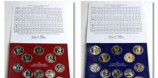 2015 Mint Set Sales Open at 144,137 Photo of Folders and Coins of 2015 US Mint Uncirculated Coin Set
