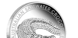 2015 Australian Coin Releases for June 2015 $1 Australian Saltwater Crocodile 1 oz Silver Proof Coin