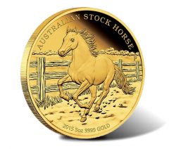 2015 $500 Australian Stock Horse 5oz Gold Proof Coin