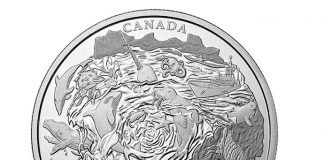 Canadian 2015 $200 Coastal Waters Silver Coin for $200 Canadian 2015 $200 Coastal Waters Silver Coin