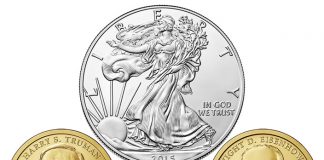 2015 Annual Uncirculated Dollar Coin Set Available Six Coins of the 2015 Annual Uncirculated Dollar Coin Set