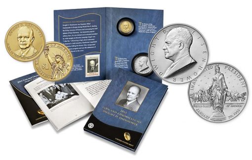 2015 Eisenhower Coin & Chronicles Set