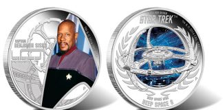 Star Trek Deep Space Nine Coins Launch 2015 Star Trek Deep Space Nine Silver Coins