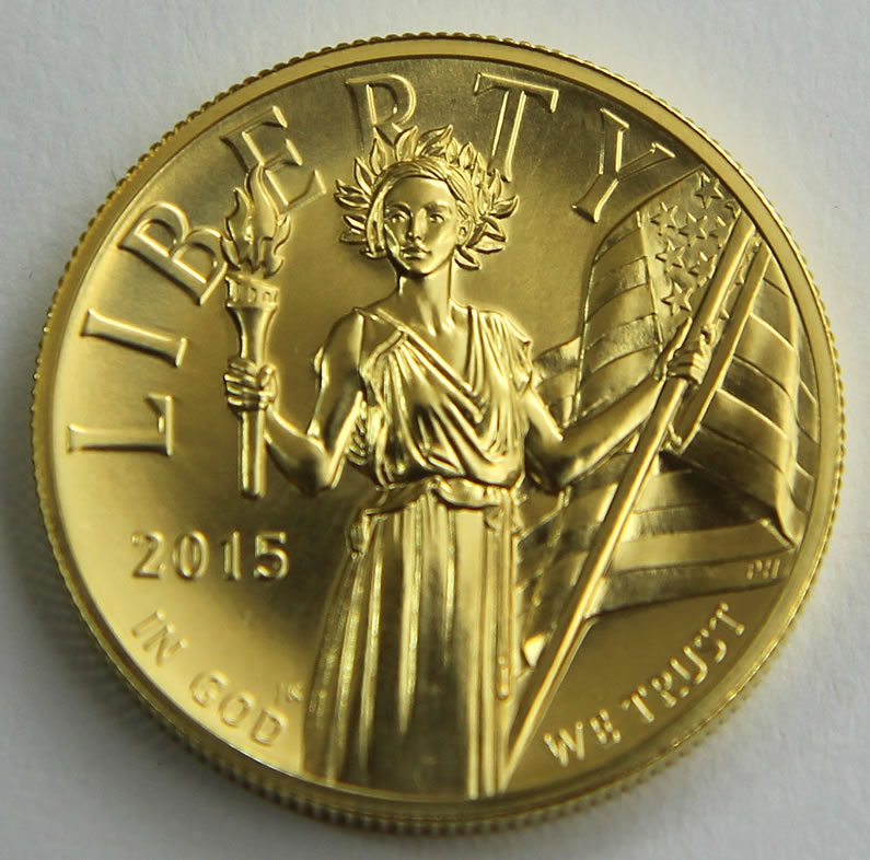 2015 $100 American Liberty High Relief Gold Coin Photos - Coin News