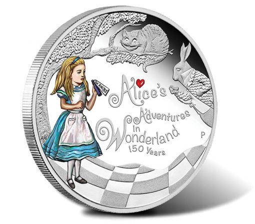 Alice’s Adventures in Wonderland 2015 Silver Proof Coin