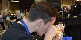 PCGS Coin Grading Contest at September Long Beach Expo June 2015 PCGS grading contestant