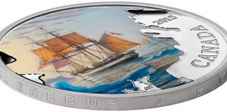2015 $20 Franklin’s Lost Expedition Coin Nearing Sellout 2015 $20 Franklin's Lost Expedition Silver Coin, edge