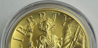 2015 American Liberty HR Gold Coin Sales Hit 83.9% of Max 2015-W $100 American Liberty High Relief Gold Coin, obverse