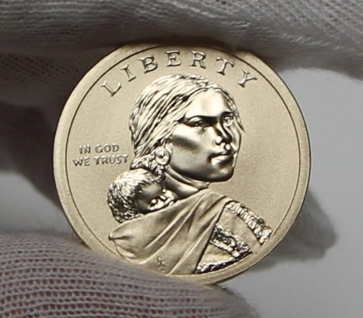 2015-W Enhanced Uncirculated Native American $1 Coin, Obverse
