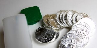 US Mint Bullion Coin Sales Again Soar in July Ten American Silver Eagle bullion coins