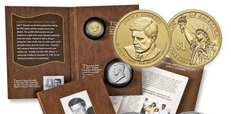 2015 JFK Coin & Chronicles Set Images 2015 John F. Kennedy Coin and Chronicles Set