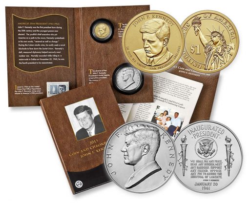 2015 John F. Kennedy Coin and Chronicles Set