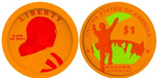 2015-W Native American $1 Coin Finishes 2015-W Enhanced Uncirculated Native American $1 Coin, Graphic Color Key